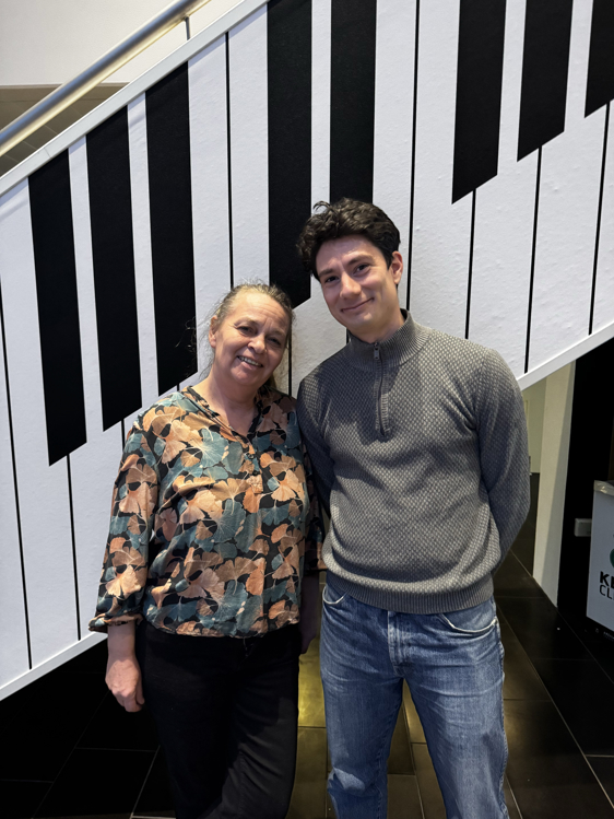 Christina og Enrico til Tangentleg i Det Musiske Hus