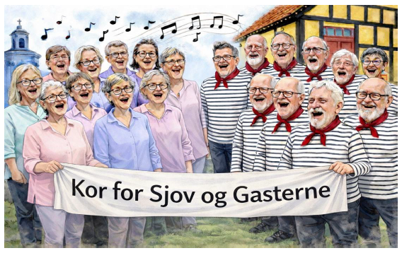 Kor for Sjov og Gasterne