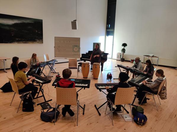 Klaver Jam i Det Musiske Hus