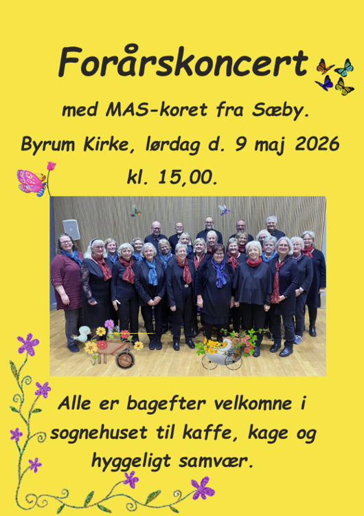 Forårskoncert i Byrum Kirke - Læsø