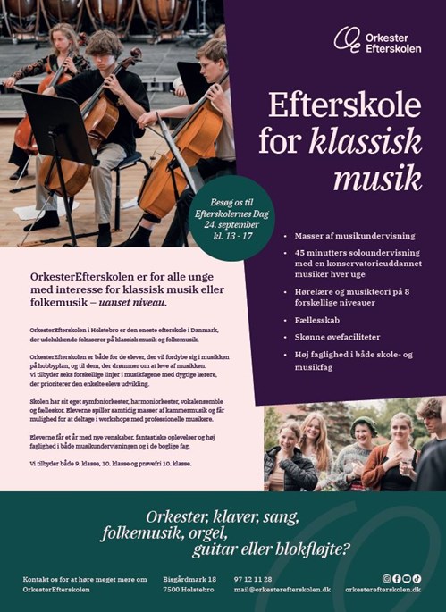 Besøg Orkesterefterskolen d. 24. september